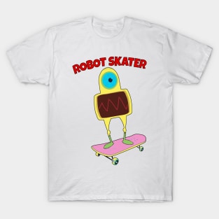 Robot  skater T-Shirt